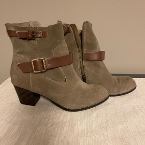 suede boots size 8 1/2